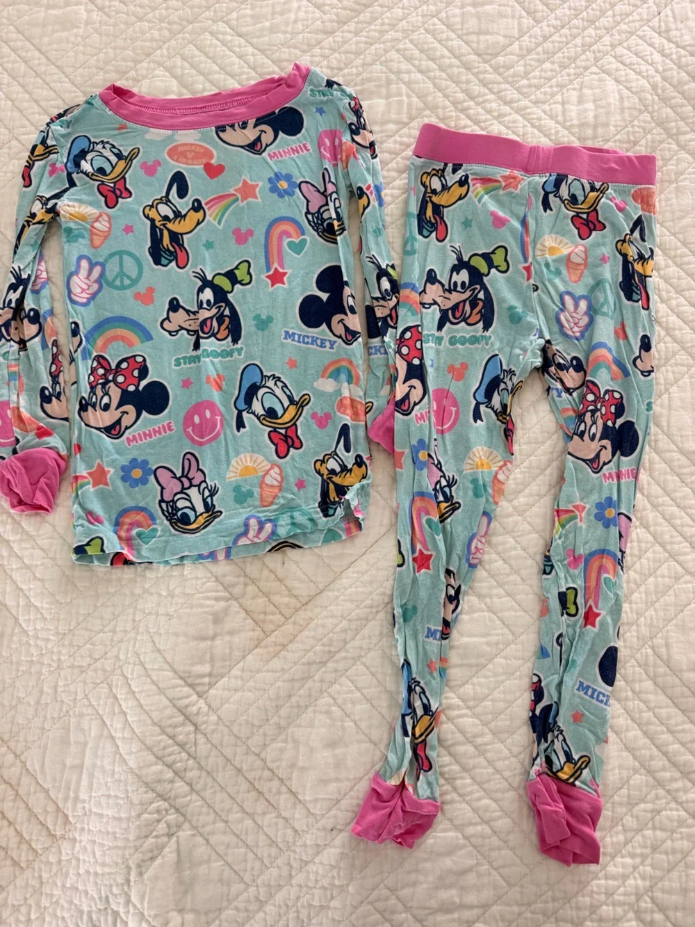 Little sleepies 3T Mickey Mouse clubhouse